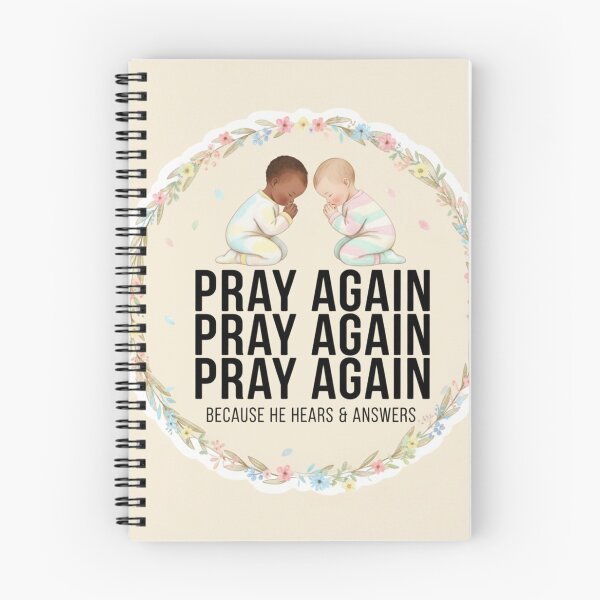 Item preview, Pray Again Motivational Faith Sticker designed and sold by vineartstudio.