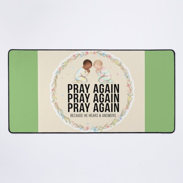 Item preview, Pray Again Motivational Faith Sticker designed and sold by vineartstudio.