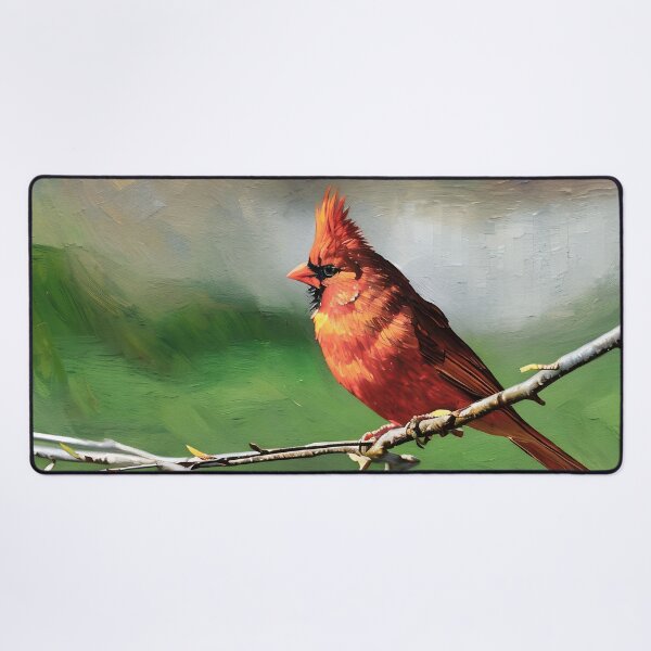 Item preview, Red Cardinal in Spring designed and sold by tomorrowsart.