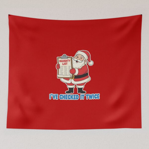Item preview, Naughty List Expert Santa Claus Funny Christmas Holiday Gift designed and sold by Bratak.