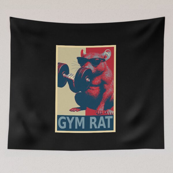 Item preview, Gym Rat Funny HOPE designed and sold by TrueArtsStore.