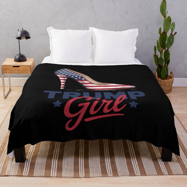 Item preview, Womens Trump Girl Stilettos High Heel American Flag Trump  designed and sold by RuthGAArt.