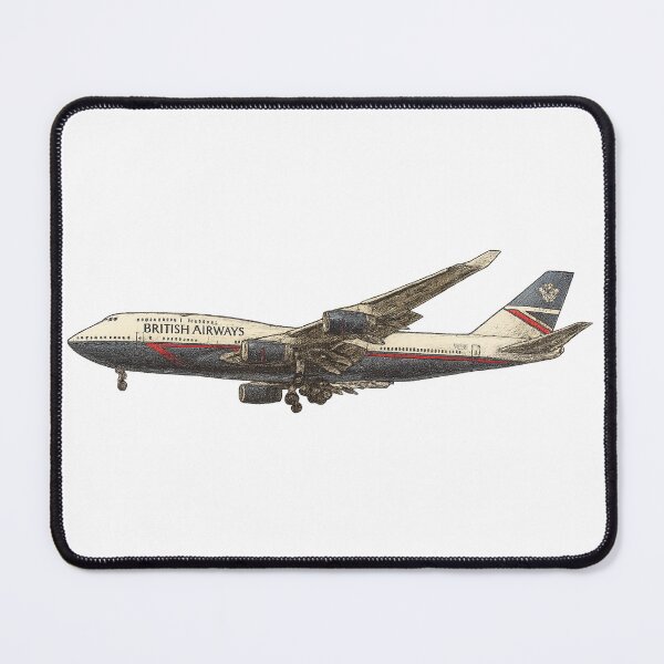 Item preview, Vintage 747 Aircraft Sketch | Classic Jumbo Jet Aviation Art designed and sold by UrbanKangaroo.