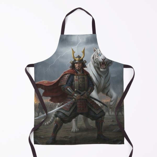 Item preview, Takeda Shingen — The Storm Tiger of Kai | Japanese Warlord Art / 武田信玄 ― 風林火山をまといし嵐虎 designed and sold by Mori-no-Akari.