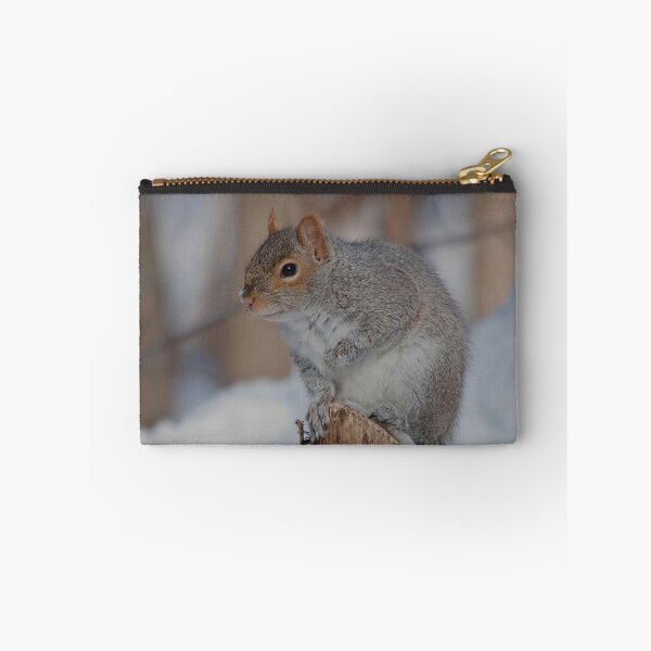 Item preview, Grey squirrel on a tree trunk designed and sold by Production Art Manon Meilleur.