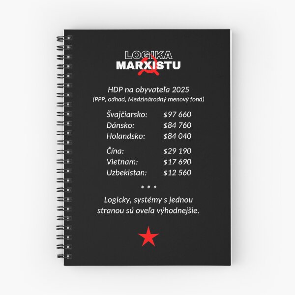 Item preview, Logika Marxistu - HDP (Zápisník) designed and sold by Forjanovci.