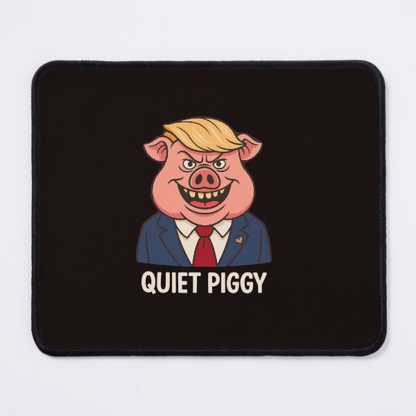 Item preview, Quiet Piggy Parody Scene With Bold Humorous Energy designed and sold by ImeldaSparks.