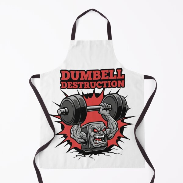 Item preview, Dumbbell Destruction – Weight Monster Lifting Heavy Dumbbells designed and sold by ReptiWorks.