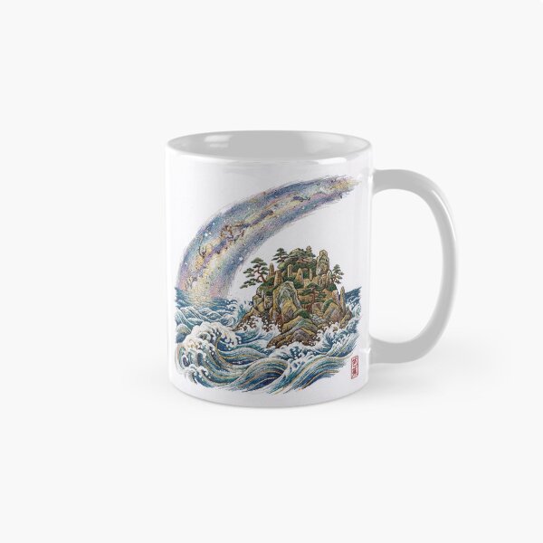Item preview, Milky Way over the Rough Sea – Inspired by Bashō’s Haiku designed and sold by daromi.