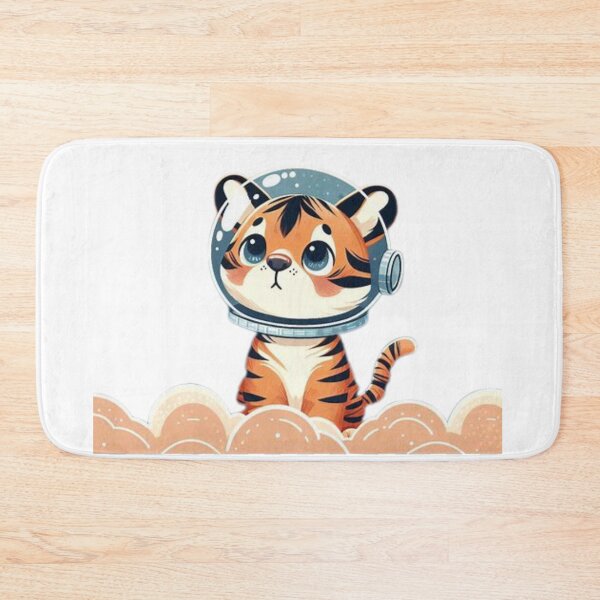 Item preview, Baby Tiger Space Dream – Minimal Astronaut Vector designed and sold by t-shirts4you4.