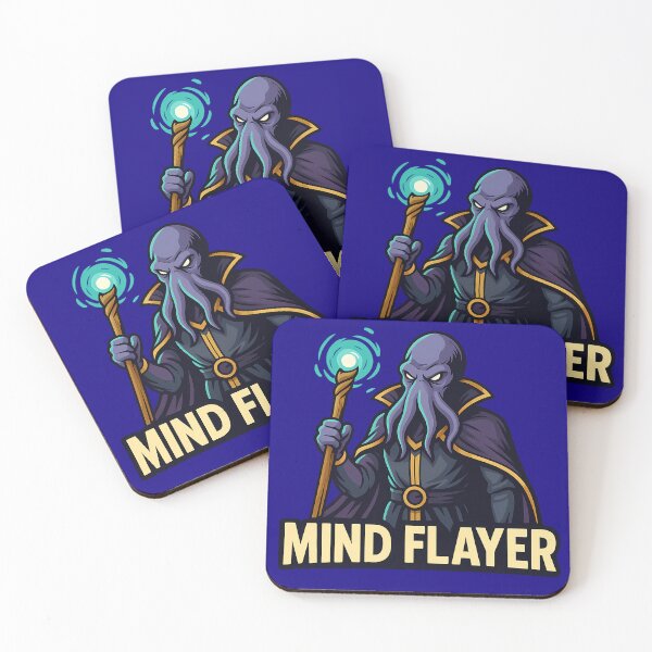 Item preview, Mind Flayer – Tentacled Illithid Fantasy Art designed and sold by Dog Vibes.
