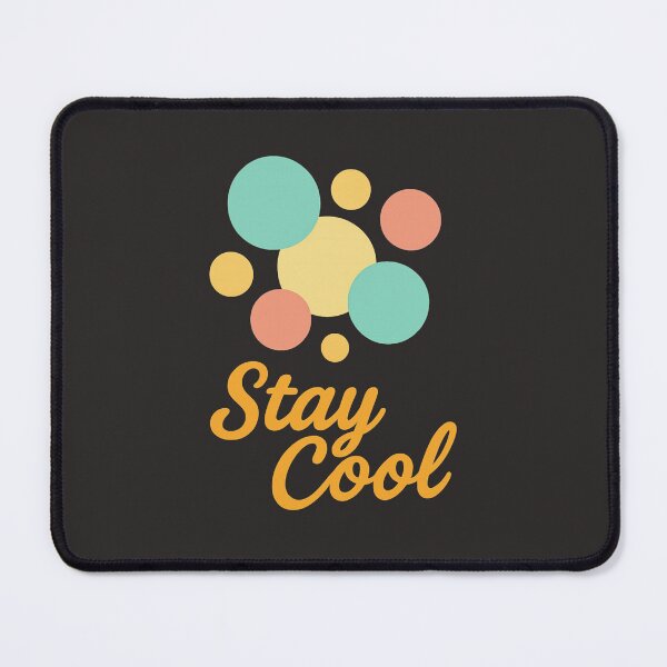 Item preview, Stay Cool – Minimal Retro Bubble Design designed and sold by ArtVoyageShop.