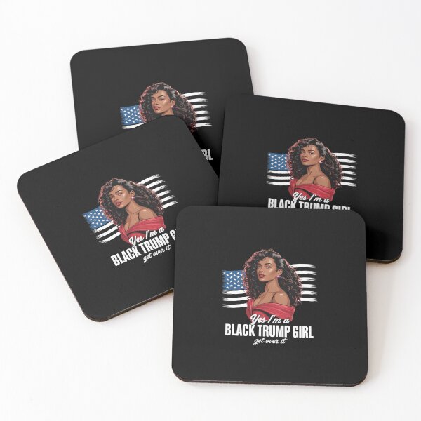 Item preview, Yes Im A Black Trump Girl African American for Trump  designed and sold by RuthGAArt.