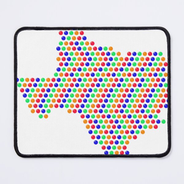 Item preview, Multicolored Rhinestone Texas designed and sold by TheIconSmith.