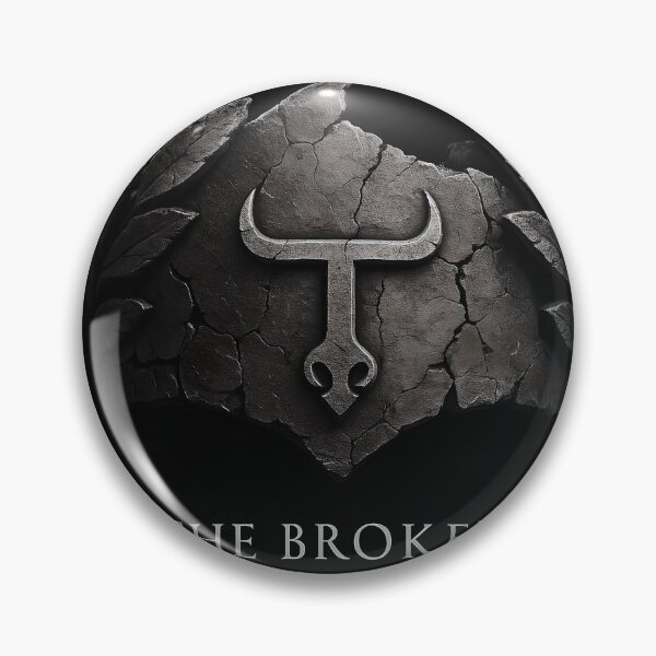 Item preview, The Broken King’s Crown – Ancient Stone Crown with Carved T-Logo designed and sold by TES TOSTE RON.