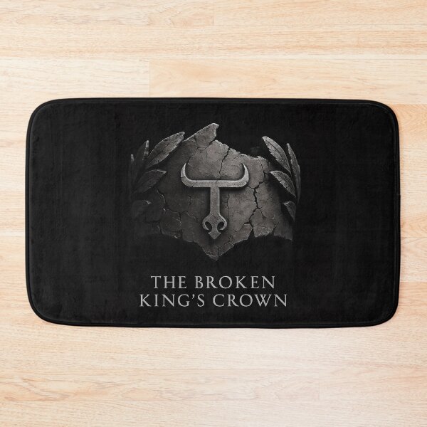 Item preview, The Broken King’s Crown – Ancient Stone Crown with Carved T-Logo designed and sold by TES TOSTE RON.