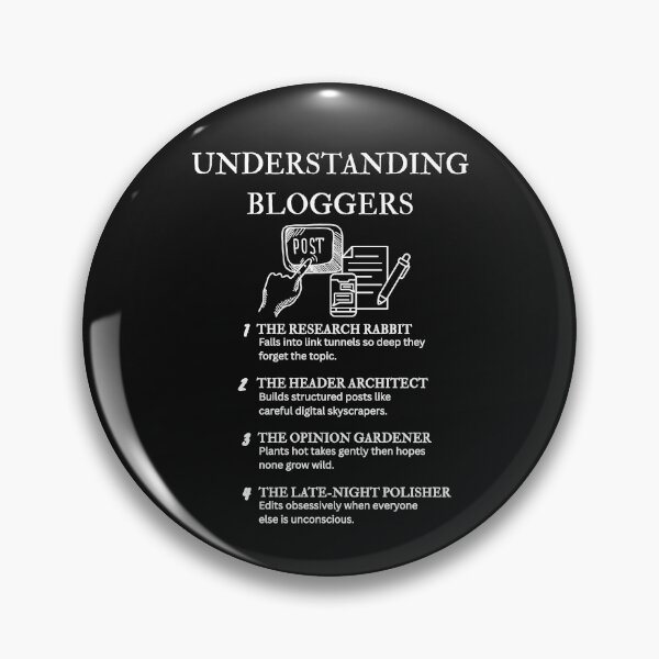 Item preview, Blogger Appreciation Shirt – Witty Definition for Writing Pros – Black designed and sold by PsyFlow35.
