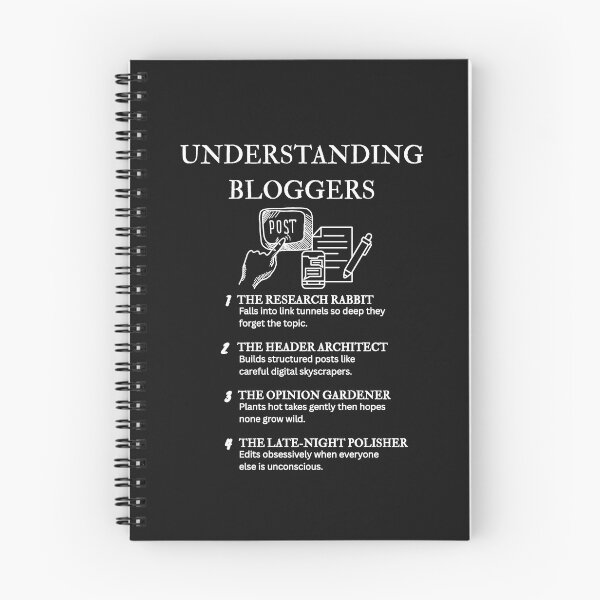 Item preview, Blogger Appreciation Shirt – Witty Definition for Writing Pros – Black designed and sold by PsyFlow35.