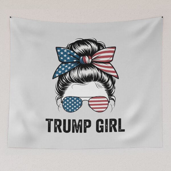 Item preview, Yes I'm A Trump Girl Get Over It - Trump Girl Election  designed and sold by RuthGAArt.