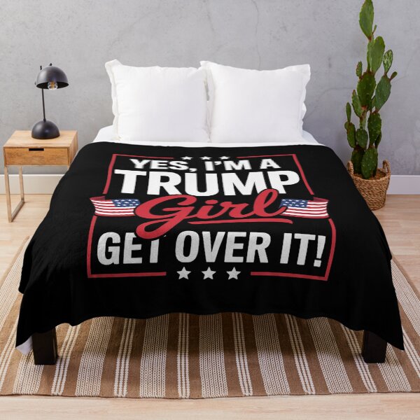 Item preview, Yes I'm A Trump Girl Get Over It Trump Election designed and sold by RuthGAArt.