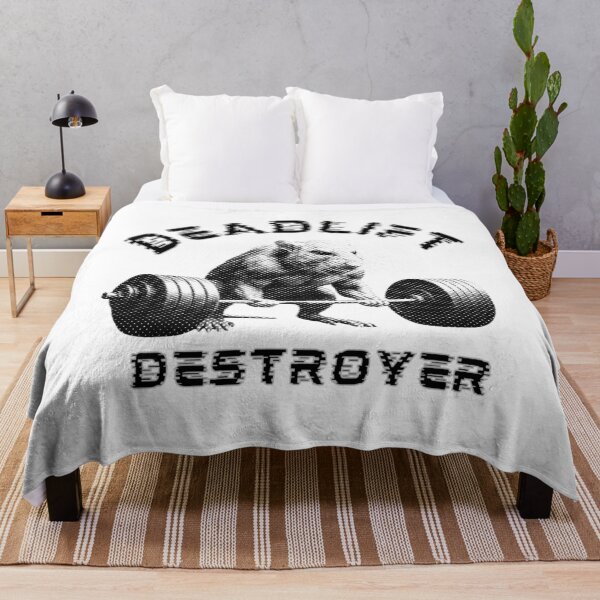 Item preview, Deadlift Destroyer Strong Muscular Gym Rat designed and sold by TrueArtsStore.