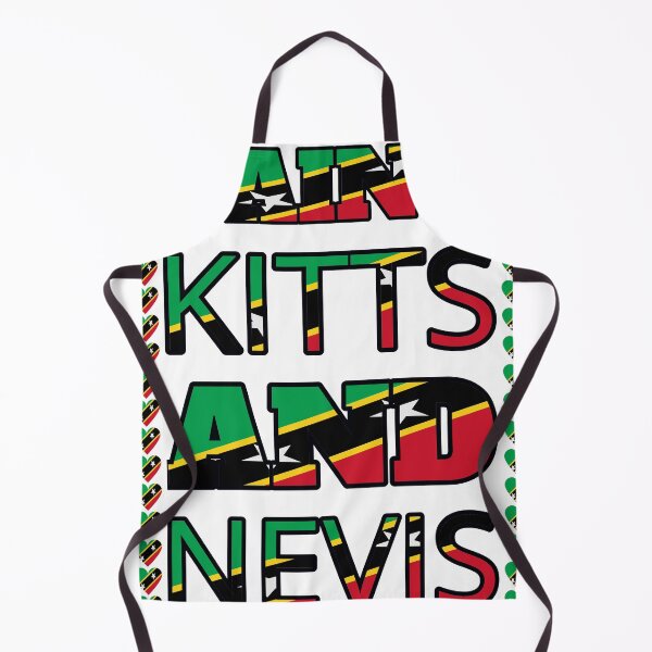 Item preview, Saint Kitts And Nevis Flag Letters And Hearts designed and sold by TheIconSmith.