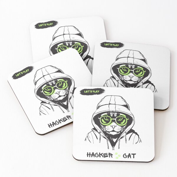 Artikelvorschau, Hacker Katze Let's Play - Lustiges Geschenk für Gamer & Programmierer entworfen und verkauft von MBYStudio.