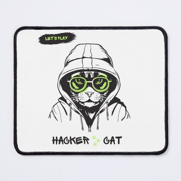 Artikelvorschau, Hacker Katze Let's Play - Lustiges Geschenk für Gamer & Programmierer entworfen und verkauft von MBYStudio.