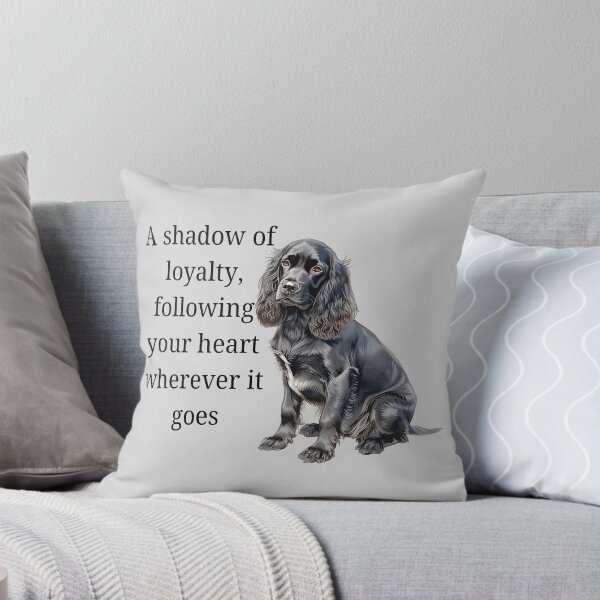 Item preview, Black Cocker Spaniel dog designed and sold by MoonMonkeyNbear.