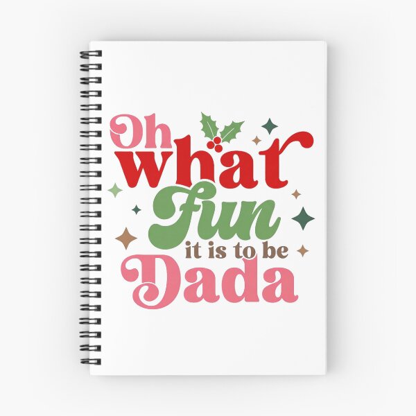 Item preview, Dada Holiday Fun Quote With Bright Cheerful Colors designed and sold by ImeldaSparks.