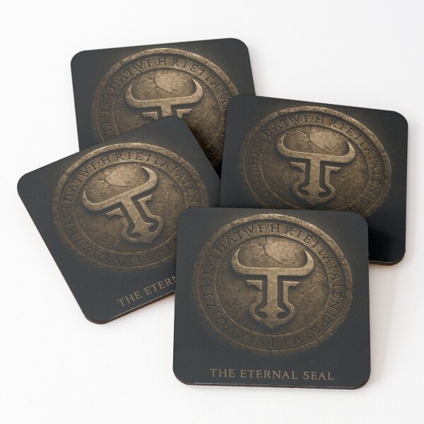 Item preview, The Eternal Seal – Ancient Stone Sigil with Carved T-Logo designed and sold by TES TOSTE RON.
