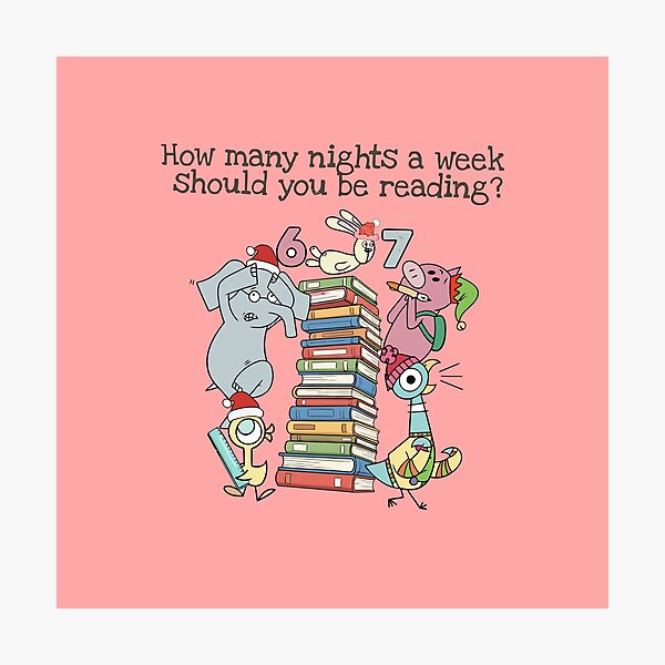 Item preview, Pigeon Elephant Piggie Reading 6-7 Teacher Library Shirt designed and sold by BANKACEM.STORE.