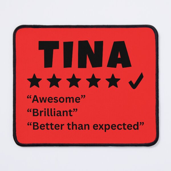 Item preview, Tina Review designed and sold by glowdesigns.