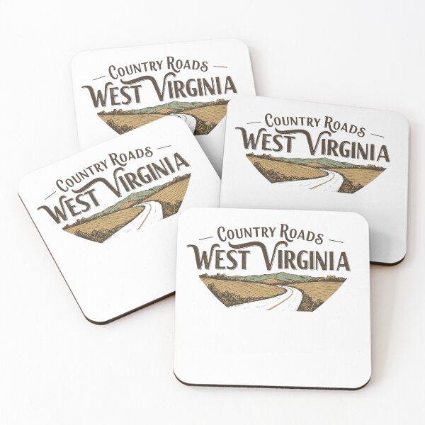 Item preview, Take Me Home Country Roads West Virginia | Mountain Mama Nostalgia Design designed and sold by FitEnvy.