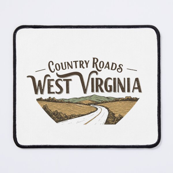 Item preview, Take Me Home Country Roads West Virginia | Mountain Mama Nostalgia Design designed and sold by FitEnvy.