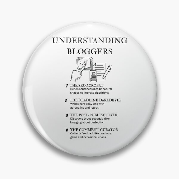 Item preview, Creative Writer Humor Design – Blogger Definition for Word Nerds designed and sold by PsyFlow35.