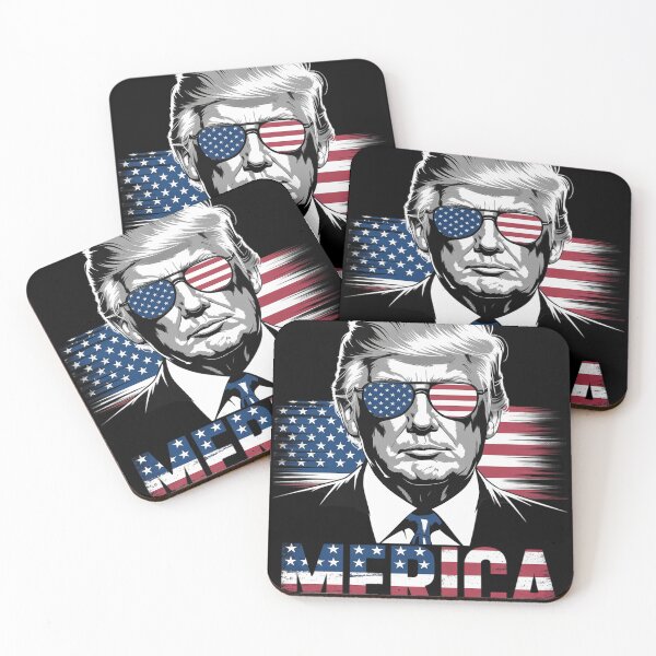 Item preview, Donald Trump Won Elections 'Merica USA Flag Sunglass  designed and sold by RoyTill0Art.