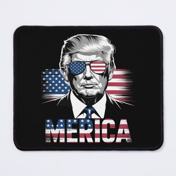 Item preview, Donald Trump Won Elections 'Merica USA Flag Sunglass designed and sold by RoyTill0Art.
