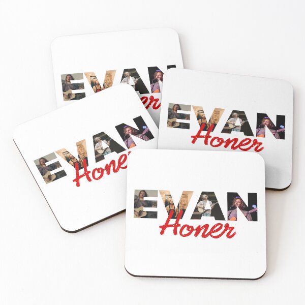 Item preview, Evan honer music album cover art typography designed and sold by ARTeez⭐️⭐️⭐️⭐️⭐️.