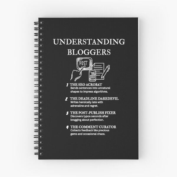 Item preview, Creative Writer Humor Design – Blogger Definition for Word Nerds – Black designed and sold by PsyFlow35.
