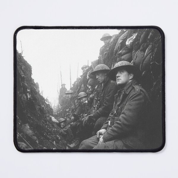 Item preview, The Men of the Trenches Standing in Muddy Trenches in No Mans Land designed and sold by Skyframe Aviation.