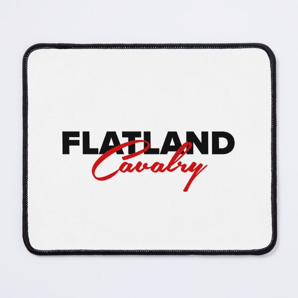 Item preview, Flatland cavalry music album cover art typography designed and sold by ARTeez⭐️⭐️⭐️⭐️⭐️.