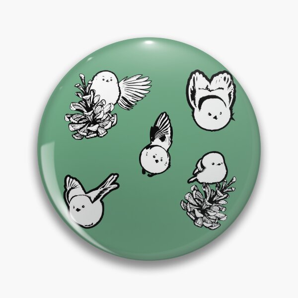 Item preview, The Snow Fairy - Determined Fluffy Long-Tailed Tit designed and sold by SKETCHYANDGRAPHIC.
