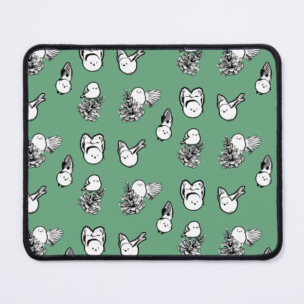 Item preview, The Snow Fairy - Determined Fluffy Long-Tailed Tit designed and sold by SKETCHYANDGRAPHIC.