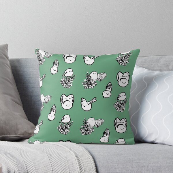 Item preview, The Snow Fairy - Determined Fluffy Long-Tailed Tit designed and sold by SKETCHYANDGRAPHIC.
