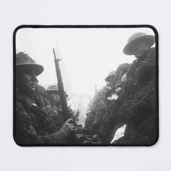 Item preview, Exhausted Tommies Waiting Out the Shelling at Dawn designed and sold by Skyframe Aviation.