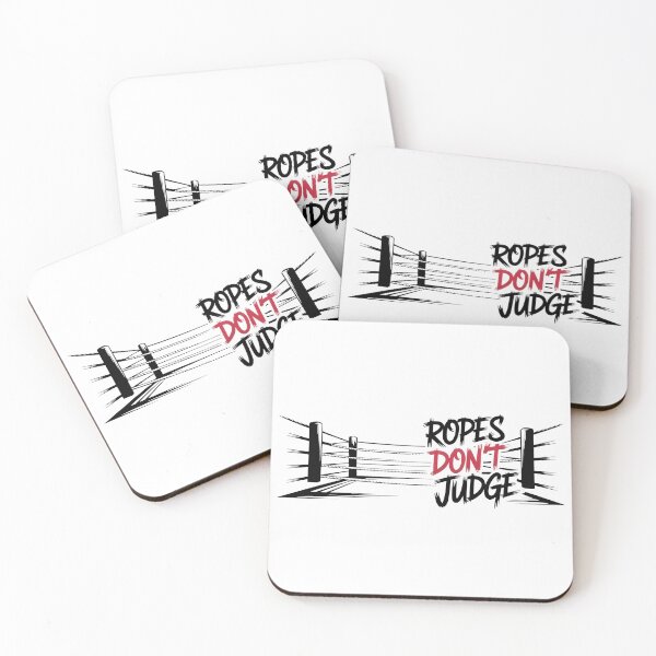 Item preview, Ropes Don’t Judge – Minimalist Boxing Ring Street Art Design designed and sold by WSPrintCrafter.