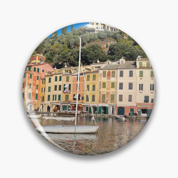 Item preview, Beautiful Portofino, colorful buildings designed and sold by EK EXCLUSIVE.