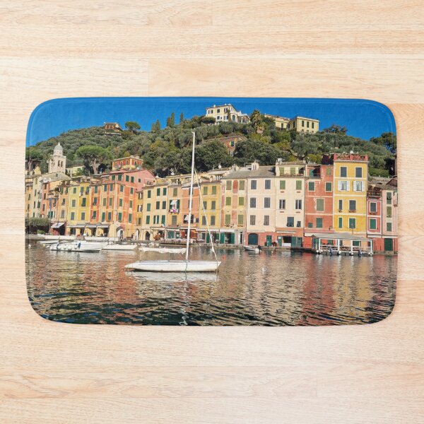 Item preview, Beautiful Portofino, colorful buildings designed and sold by EK EXCLUSIVE.