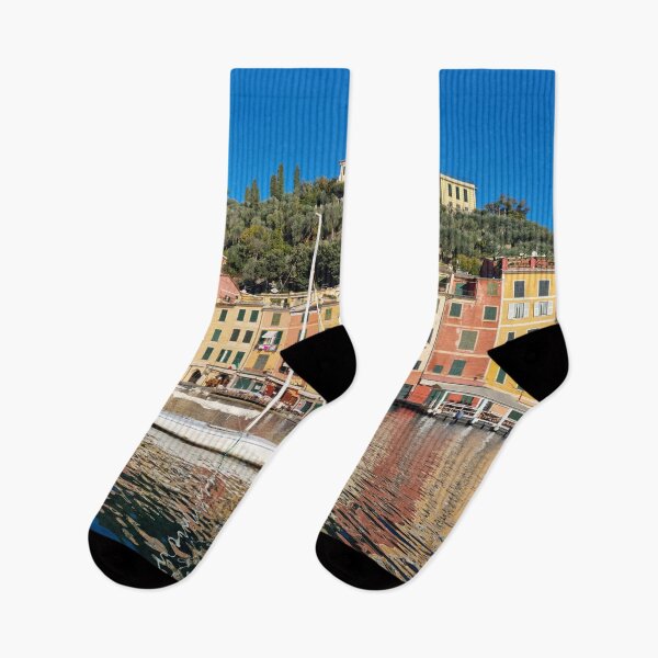 Item preview, Beautiful Portofino, colorful buildings designed and sold by EK EXCLUSIVE.
